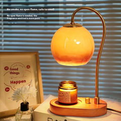 Retro Glass Candle Warmer Lamp