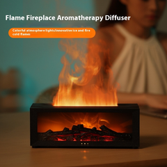 Flame Effect Aromatherapy Diffuser with LED Lights