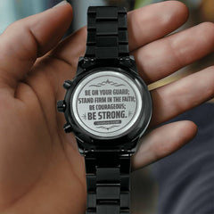 Be on Your Guard Men's Chronograph Watch