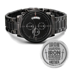 Iron Sharpens Iron Men's Faith Watch