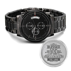 Blessed Is the One Men's Chronograph Watch