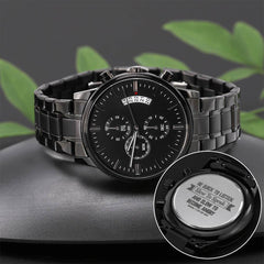 Be Quick to Listen Men's Chronograph Watch