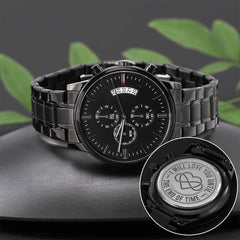 I Will Love You Until the End of Time Men's Chronograph Watch