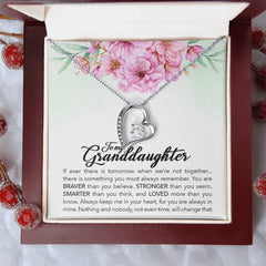 Brave Granddaughter Forever Love Necklace
