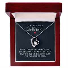 My Beautiful Girlfriend - Forever Love Heart Necklace