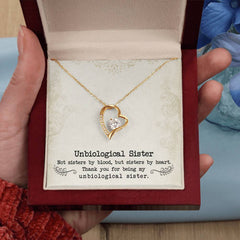 Unbiological Sister Forever Love Necklace