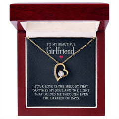 My Beautiful Girlfriend - Forever Love Heart Necklace