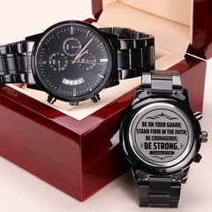 Be on Your Guard Men's Chronograph Watch