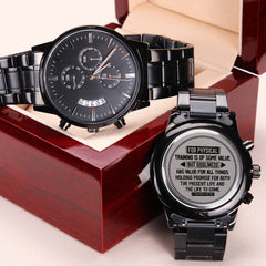 Godliness Has Value Men's Chronograph Watch