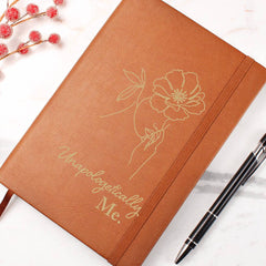 Unapologetically Me Vegan Leather Journal