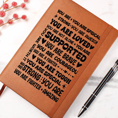 Encouragement Leather Journal
