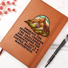 Embrace the Journey Leather Journal