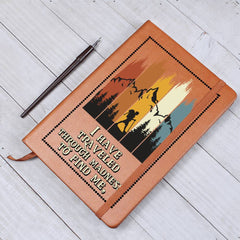 Traveled to Find Me Vegan Leather Journal