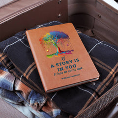 The Story Within Vegan Leather Journal