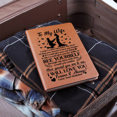 To My Wife Sooner Vegan Leather Journal