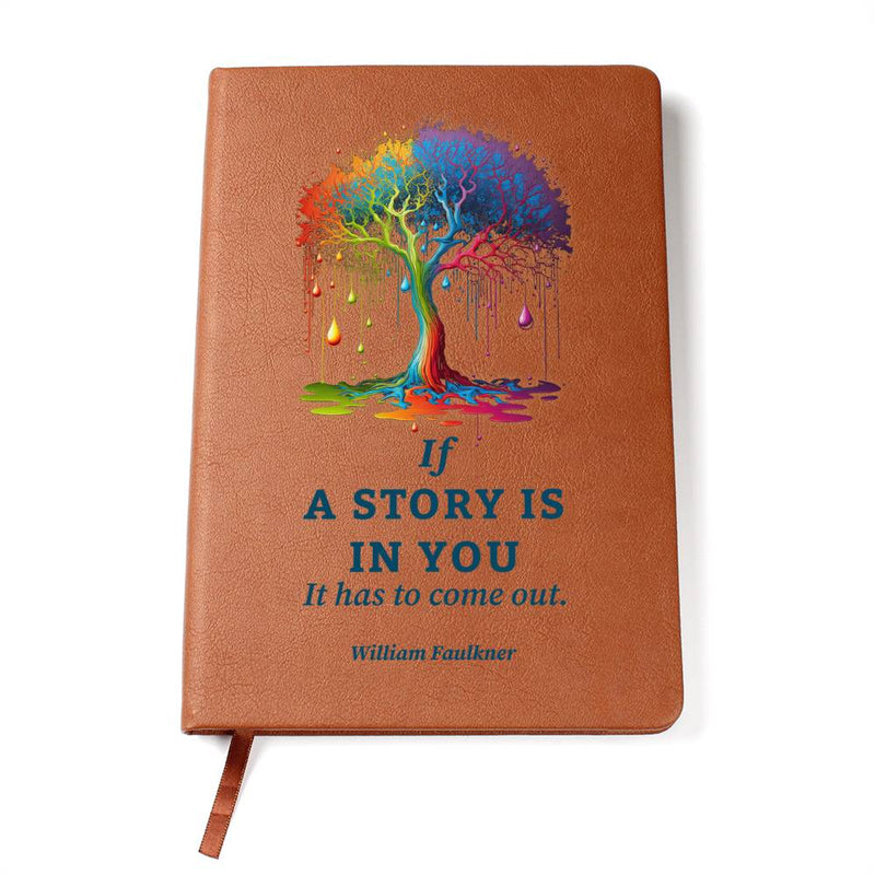 The Story Within Vegan Leather Journal