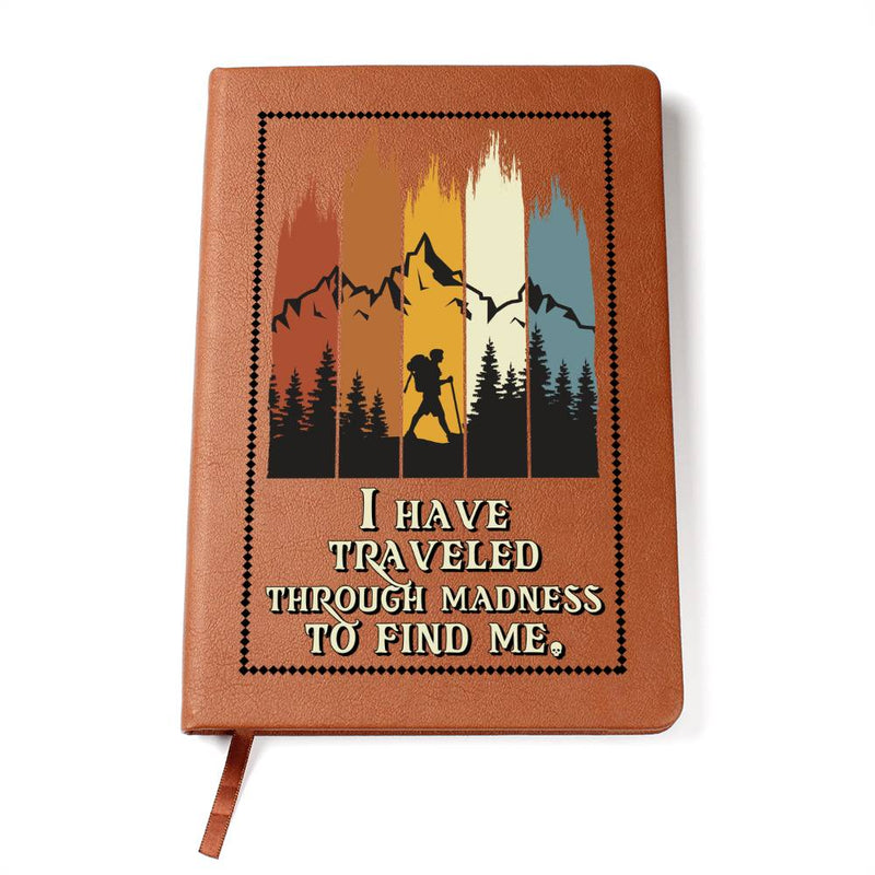 Traveled to Find Me Vegan Leather Journal