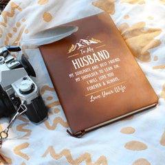 My Soulmate and Best Friend Vegan Leather Journal