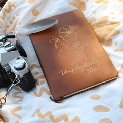 Unapologetically Me Vegan Leather Journal