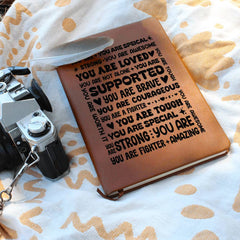 Encouragement Leather Journal