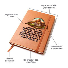 Embrace the Journey Leather Journal