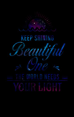 Keep Shining Vegan Leather Journal