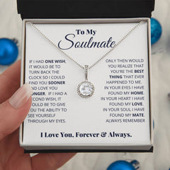 To My Soulmate Eternal Hope Necklace