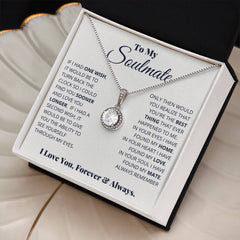 To My Soulmate Eternal Hope Necklace