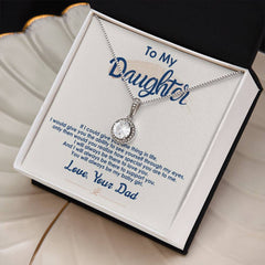 Always Be My Baby Girl Eternal Hope Necklace