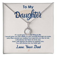 Always Be My Baby Girl Eternal Hope Necklace