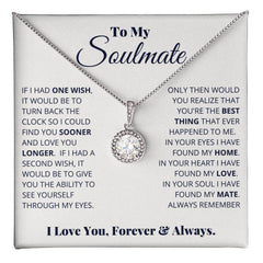To My Soulmate Eternal Hope Necklace