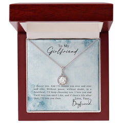 To My Girlfriend Eternal Hope Necklace