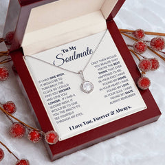 To My Soulmate Eternal Hope Necklace