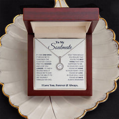 To My Soulmate Eternal Hope Necklace