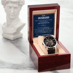 To My Husband – Openwork Watch