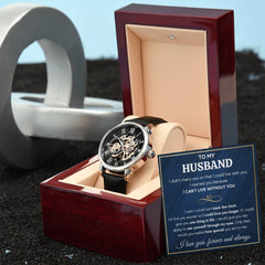 To My Husband – Openwork Watch