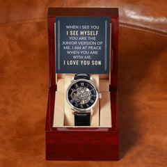 I See Myself in You Openwork Automatic Watch