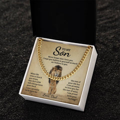 Never Forget Cuban Link Chain