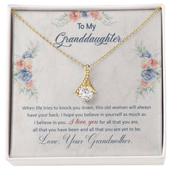 I Have Your Back Alluring Beauty Necklace
