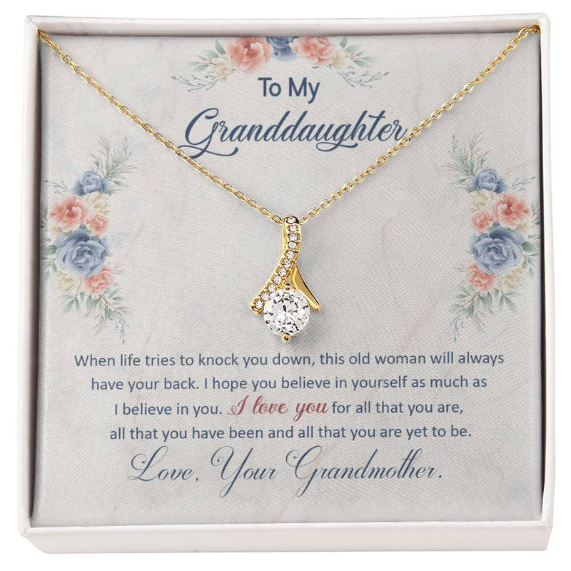 I Have Your Back Alluring Beauty Necklace
