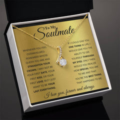 To My Soulmate Alluring Beauty Necklace