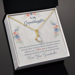 I Have Your Back Alluring Beauty Necklace