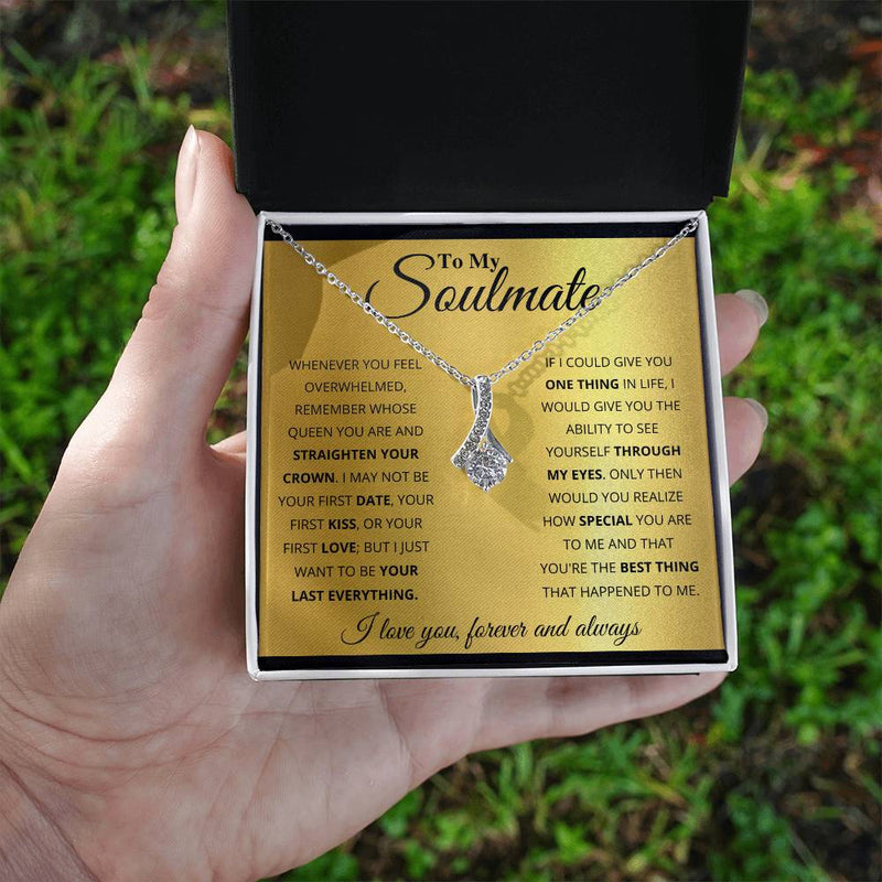 To My Soulmate Alluring Beauty Necklace