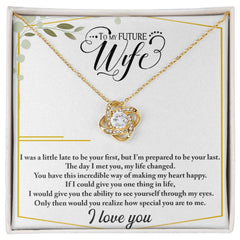 Future Wife Love Knot Necklace