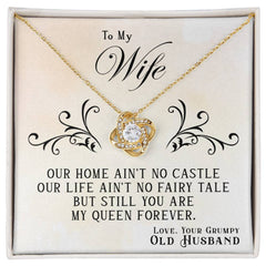 My Queen Forever Love Knot Necklace