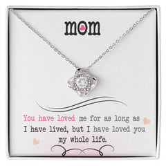 My Whole Life Love Knot Necklace