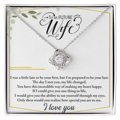 Future Wife Love Knot Necklace