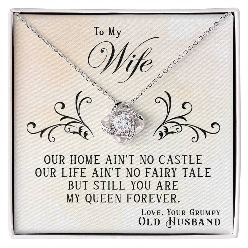 My Queen Forever Love Knot Necklace