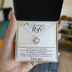 Future Wife Love Knot Necklace