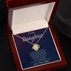 I'm Always With You Love Knot Necklace